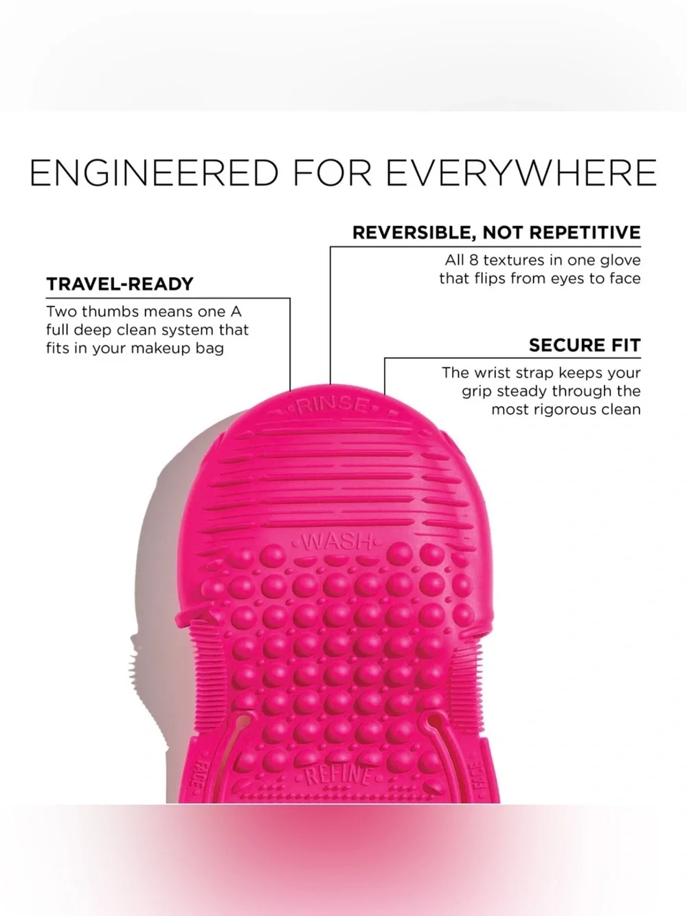 Sigma Cleaning Brushes Glove Sigma Spa Express Cleaning Glove For Brushes *NIB*
